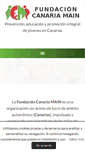 Mobile Screenshot of fundacionmain.org