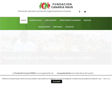 Tablet Screenshot of fundacionmain.org